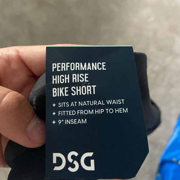 DSG SIZE SMALL 9” BIKER SHORTS. NEVER WORN—TAGS. - Picture 4 of 5